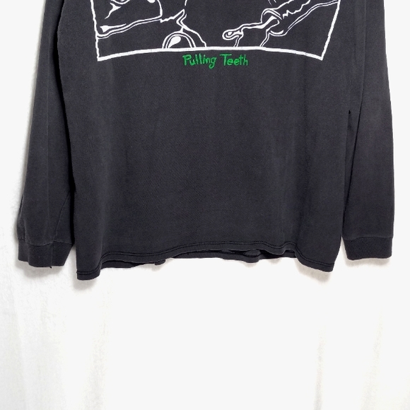 Green Day "Pulling Teeth" band t-shirt 1994 long sleeve tee shirt men's … - Picture 13 of 16
